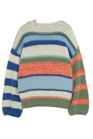 Oversized Striped Sweater