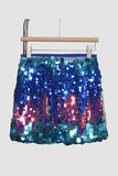 Sequin Embellished Mini Skirt
