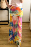 Floral Print Maxi Skirt
