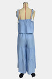 Strappy Two-Piece Pant Set