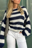 Striped Knit Sweater
