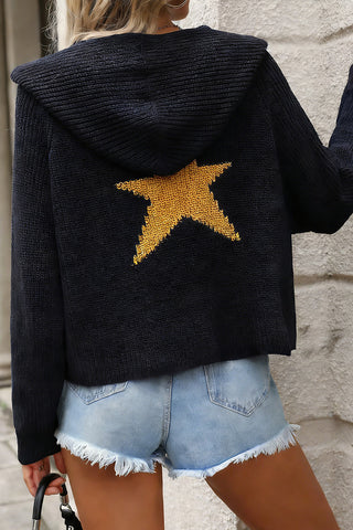 Cozy Hooded Sweater with Pocket