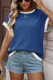 Casual Knit T-Shirt