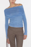 Stylish Off-Shoulder Knit Top