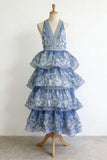 Tiered Halter Casual Dress