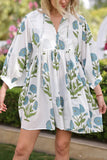 Floral Print Casual Dress