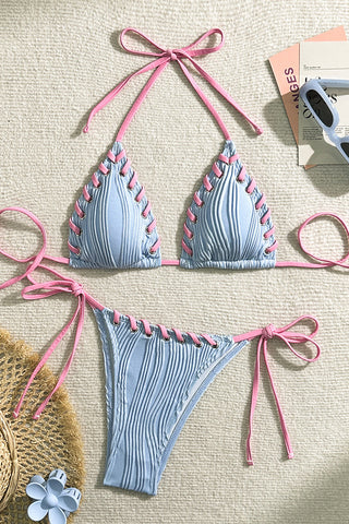 Sexy Solid Bikini Set