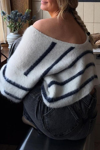 Classic Striped Pullover Sweater