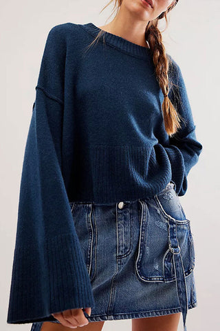 Relaxed Fit Knit Sweater