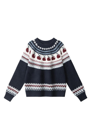 Nordic-Inspired Patterned Sweater