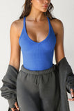 Racerback Ribbed Tank Top