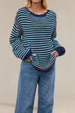 Oversized Striped Sweater