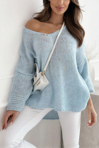 Oversized Knit Sweater for Effortless Style