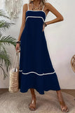 Strappy Maxi Casual Dress