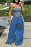 Stylish Wide-Leg Casual Pants