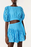 Cutout Casual Mini Dress