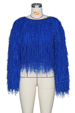 Fringe Detail Sweater