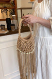 Elegant Macramé Fringe Bag