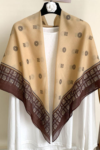 Vintage-Inspired Patchwork Scarf