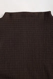 Draped Belted Evening Dress