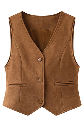 Classic Button-Front Vest