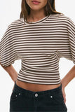 Striped Crewneck T-Shirt