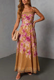 Floral Print Maxi Dress