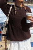 Cable-Knit Sweater for Effortless Style