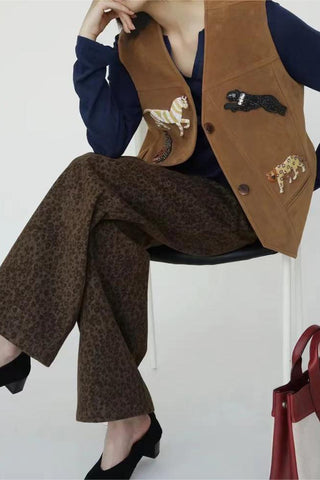 Animal Appliqué Vest