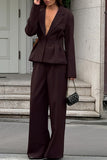 Chic Tailored Pants Set