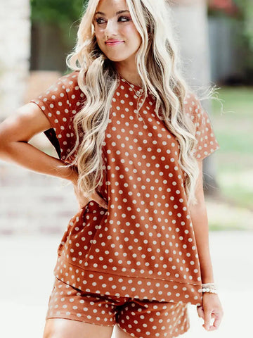 Polka Dot Short Set