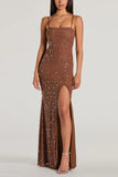 Glamorous Sequin Evening Gown