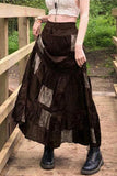 Patchwork Maxi Skirt