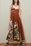 Floral Embellished Casual Dress