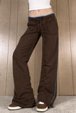 Relaxed Wide-Leg Casual Pants