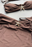Starfish Embellished Two-Piece Set