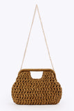 Chic Woven Chain Bag