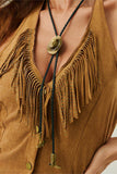 Western-Inspired Bolo Necklace