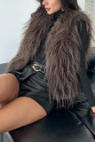 Chic Faux Fur Vest