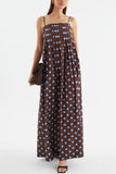 Polka Dot Maxi Dress