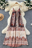 Boho Inspired Tie Strap Sundress