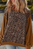 Mixed Print Long-Sleeve Pullover