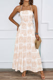 Halter-Neck Maxi Dress