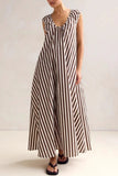 Polka Dot Maxi Dress