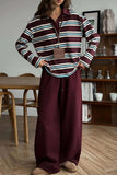 Classic Striped Polo Tee