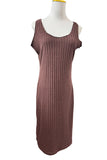 Ribbed Knit Casual Dress Set