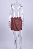 Chic Mini Skirt with Lace Trim