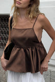Chic Peplum Tank Top