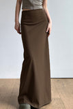 Sleek Skirt with Side Slit