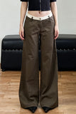 Wide-Leg Casual Pants